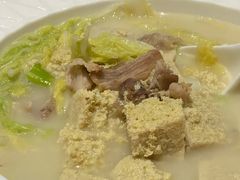 大白菜冻豆腐五花肉-吉林省林业宾馆-餐厅