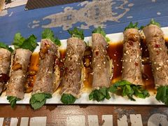 薄荷牛肉卷-滇越乘象云南餐厅(豆各庄店)