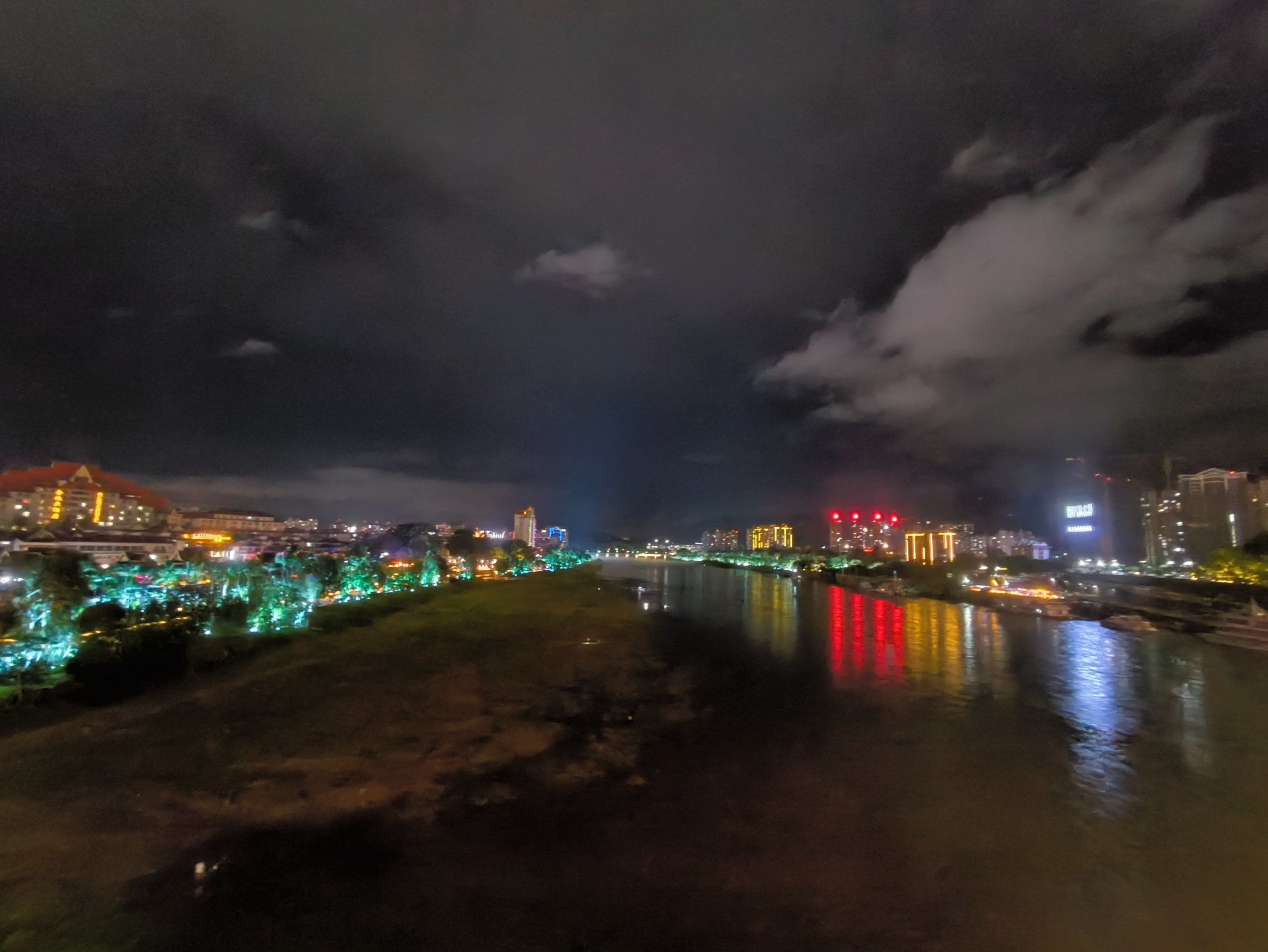 97西双版纳之夜78打卡绝美大桥夜景