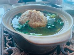 竹笙蟹粉狮子头-无锡苏宁银河国际酒店-悦府65中餐厅