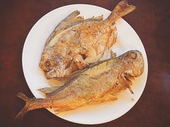 【晚餐】煎鲳鳊鱼+小黄鱼-索菲特西湖大酒店·香榭丽全日候餐厅(南山路店)