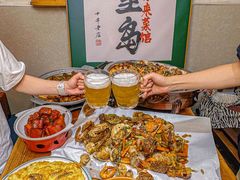 -东来菜馆•手抓海鲜家常菜•海鲜锅贴(鸽子窝店)