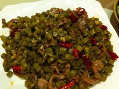 酸豆角炒鸡胗-果园
