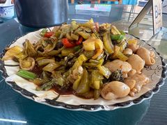 -古榕农庄·桑拿簸箕菜·招牌泥焗鸡(清远长隆店)