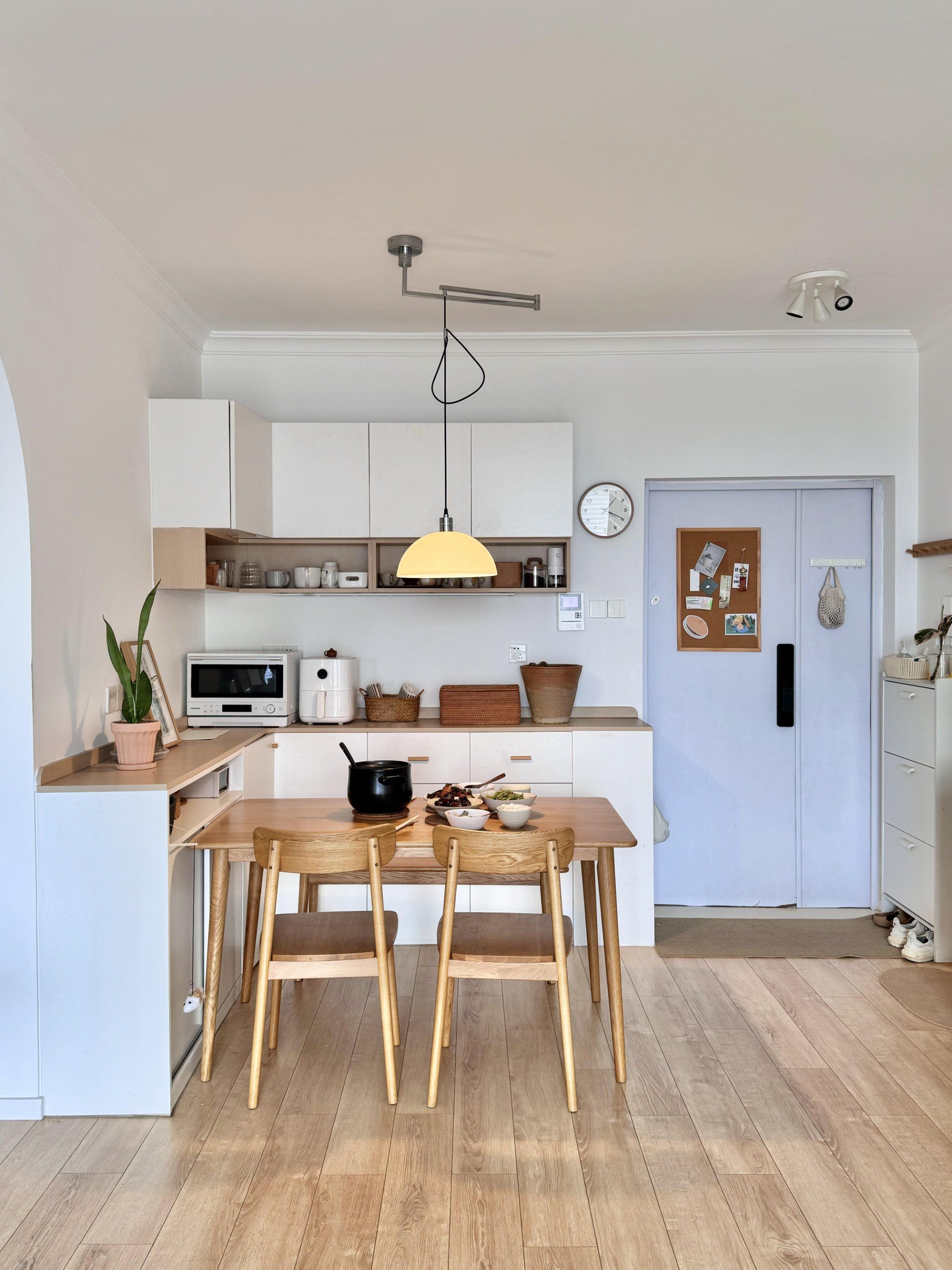 60平两室一厅的家,干干净净就是最好的滤镜