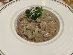 黑松露奶油培根意面-The Good Place好地方·Brunch·coffee(国贸店)