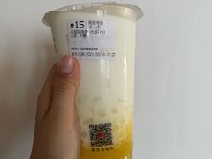 凤梨QQ椰奶-85度C(福州马尾君竹2店)