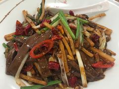 香菌炒鸭血-北京全聚德(西客站店)