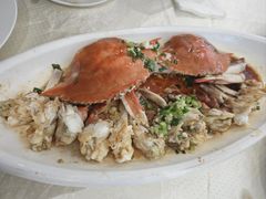 葱油梭子蟹-好兄弟郭巨海鲜(天一阁店)