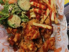 甜辣炸鸡（有骨）-玄希浪漫厨房·韩料烤肉(湖滨银泰in77店)