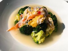 上汤西兰花-柳莺湖上·湖景餐厅·江南菜(西湖店)