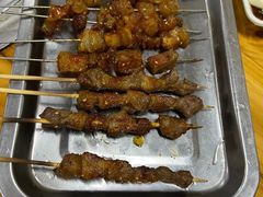 -东北烧烤铁锅炖水库鱼
