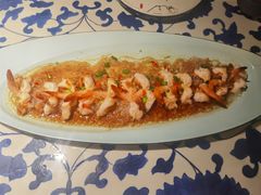 金银蒜蒸凤尾虾-绿茶餐厅(领展购物广场·中关村店)