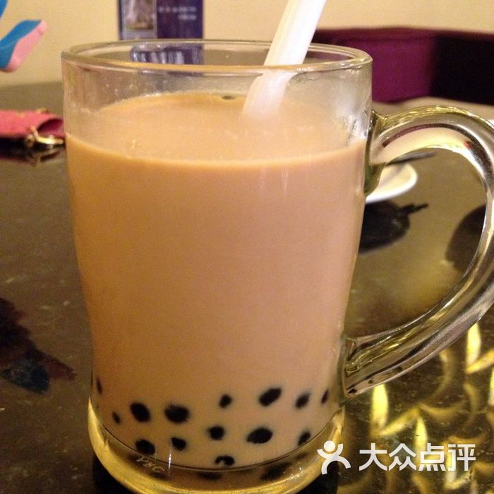 鹿港小镇冰珍珠奶茶图片-北京台湾菜-大众点评网
