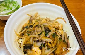 Shrimp and Eel Noodles