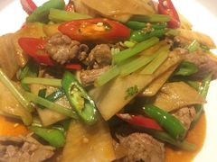 酸萝卜炒牛肉-日上三甘(三里屯店)