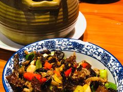 白椒炒鸡杂-湘江红·湖南招牌菜(莲花南路店)