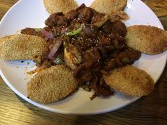 烧饼孜然肉-隆阜號·梧桐树(沃尔玛店)