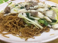 鱼瘦肉炒面-联邦酒楼