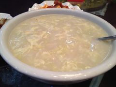 白菜虾皮疙瘩汤-津菜宋记老房子(平山道店)