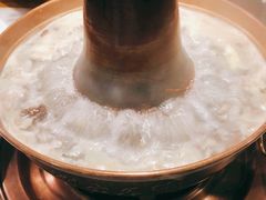 泉水清汤锅-京门老爆三·铜锅涮肉 爆肚(望京店)