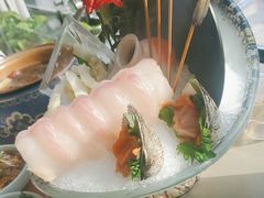 三文鱼刺身-享月汤皇·海鲜小火锅·聚会(曲江创意谷店)