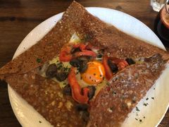 鸡蛋蘑菇熏肉荞麦可丽饼-RAC BAR(安福路店)