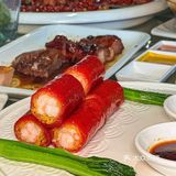 精致又美味的粤菜小馆，这露天花园太美啦