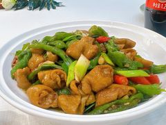 螺丝椒炒肥肠-秦垣味道