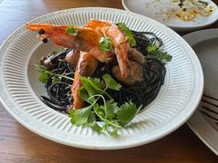墨鱼汁海鲜意面-UPPER KITCHEN(延安路店)