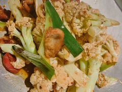 香锅花菜-绿茶餐厅(乐峰广场店)