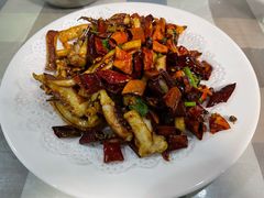 干煸鱿鱼条-华春餐馆(鱼山路店)