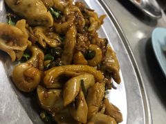 虾米炒生肠-黄亚华小食店(Jalan Alor)