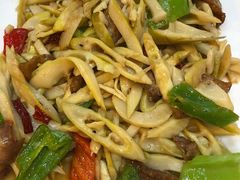 高山笋炒鲜肉-下梅人家土菜馆(历史文化餐厅度假区店)