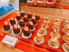巧克力蛋糕-咖啡苑自助餐厅·中国大饭店