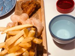 酥炸鸡翅配薯条-龙记香港茶餐厅(久光百货店)