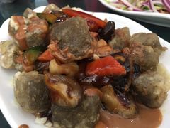 三鲜焖子-李连贵酒家熏肉大饼(昆明街店)