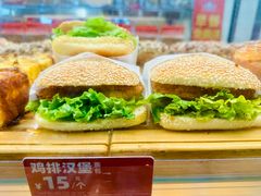 鸡排汉堡-味多美蛋糕(安定门店)