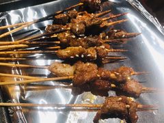 -路边摊小炉子烧烤