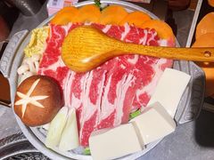 牛肉寿喜锅-厚贞日式烤肉(龙之梦店)
