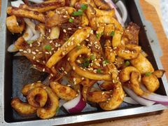 青岛特色烤鱿鱼-船歌·鱼水饺青岛菜(国贸商城店)