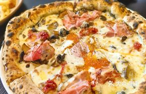 Hot Spring Egg Truffle Ham