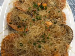 蒜蓉粉丝蒸扇贝-皓景海鲜·地标美食(双月湾店)