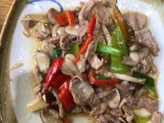 松茸炒肉-妈妈的味道(和顺古镇店)