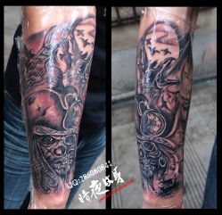 -暗夜tattoo纹身工作室