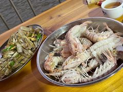 白灼濑尿虾-胜海大排档·海鲜·黄鳝饭(十年老店)