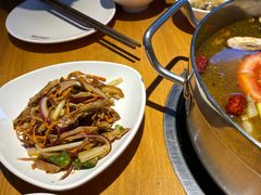 虫草花拌鸭丝-守柴炉烤鸭(鱼嘴店)