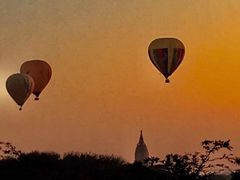 -蒲甘热气球