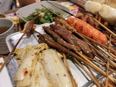 烤羔羊肉串-木屋烧烤(大运店)