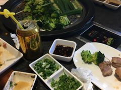 蒸秋葵-马路边上·小海鲜烧烤(八一路店)